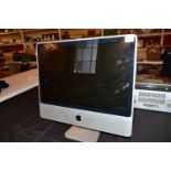 AN APPLE IMAC MODEL A1224 Serial No W8734DZ9X85 for spares or repairs ( condition of the case is