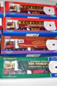 FOUR BOXED CORGI CLASSICS LIMITED EDITION 1:50 SCALE MODERN TRUCKS & HAULIERS OF RENOWN