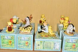 ELEVEN BOXED ROYAL DOULTON FIGURES FROM THE WINNIE THE POOH COLLECTION, comprising Winnie the Pooh