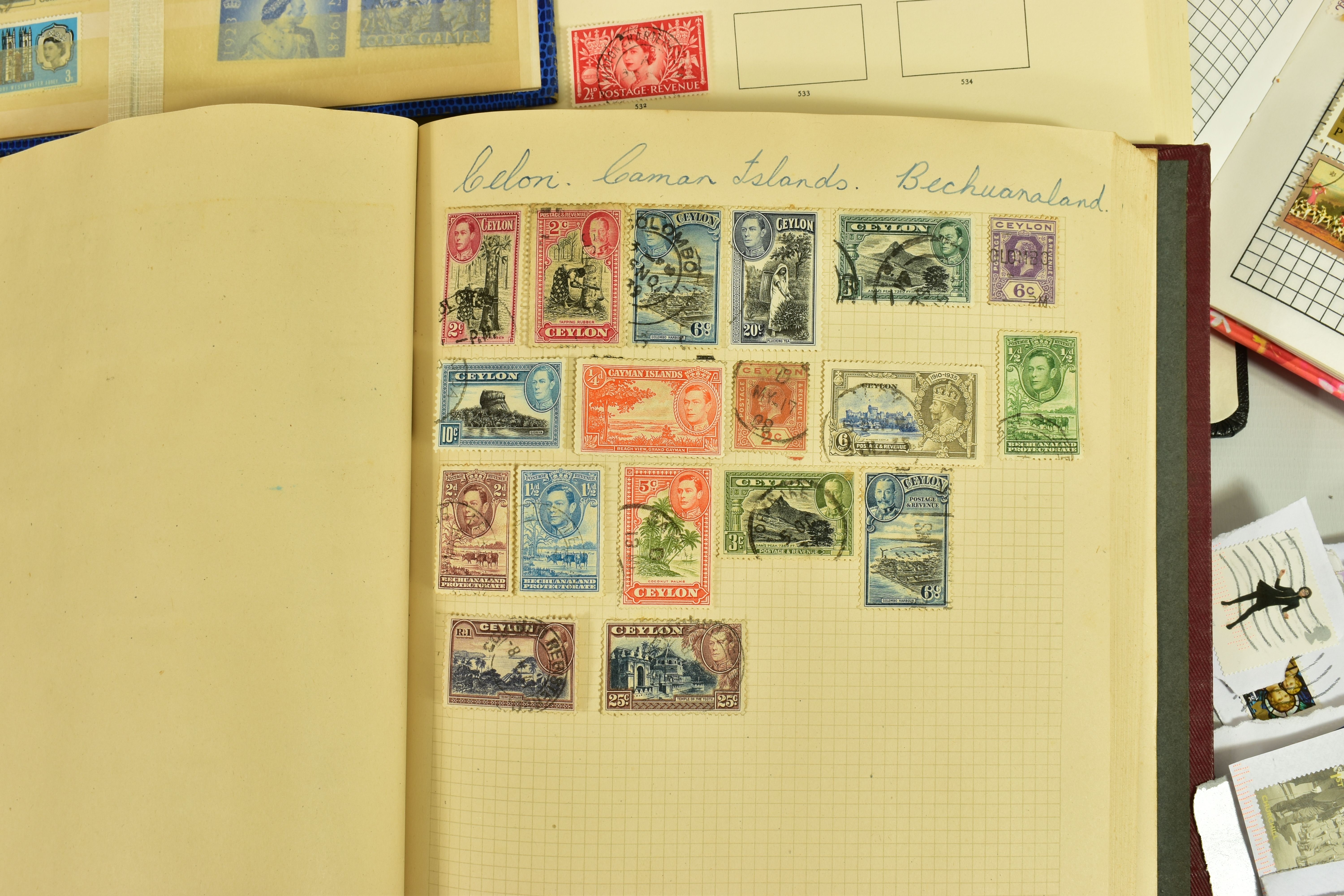 A RANGE OF FIRST DAY COVERS AND WORLDWIDE STAMPS, across a number of albums and loose in tins, the - Image 6 of 31