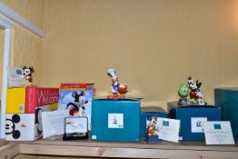 FOUR BOXED WALT DISNEY CLASSICS COLLECTION FIGURES, all with certificates, comprising limited