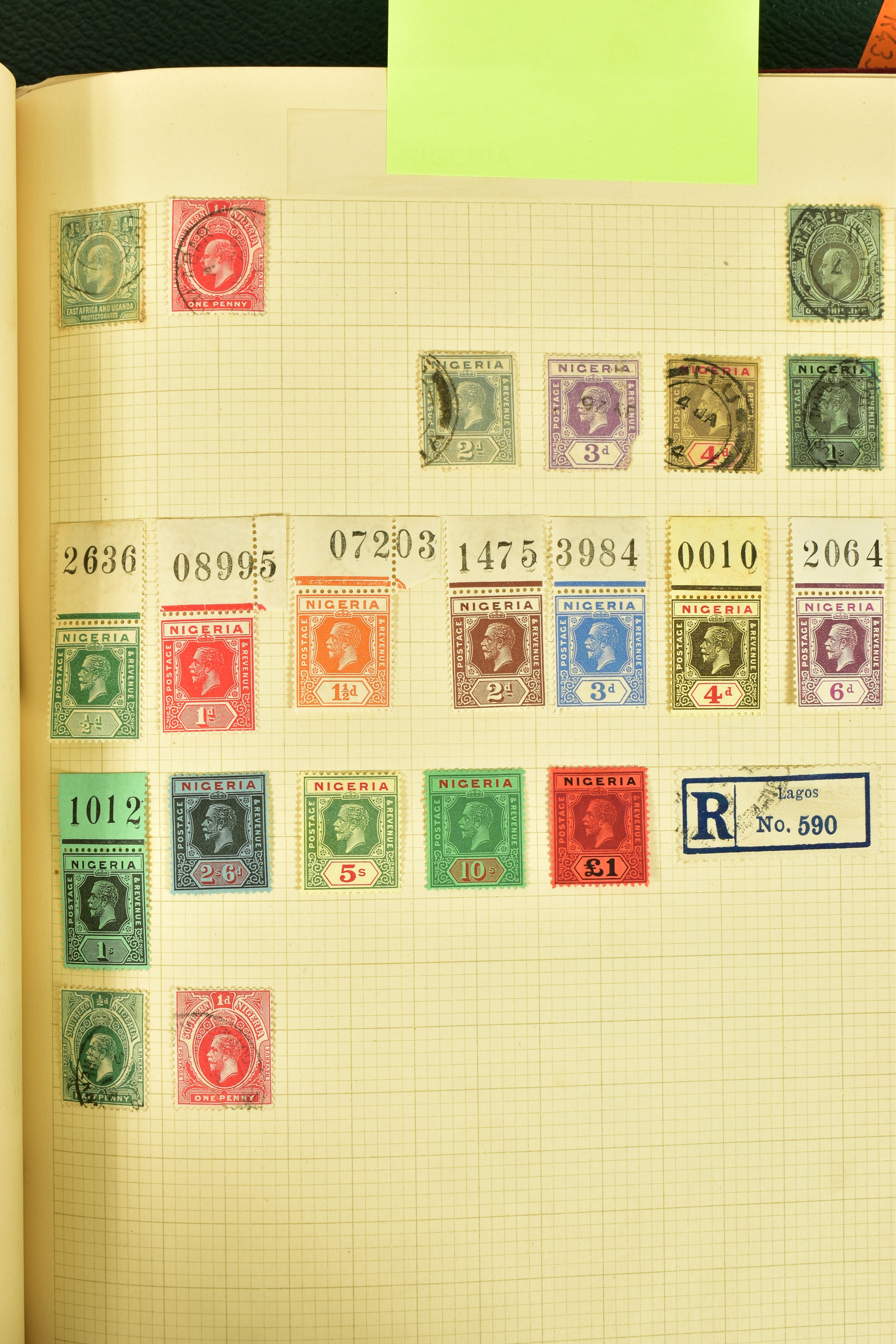VALUABLE COLLECTION OF STAMPS IN TWO VOLUMES FORMED CIRCA 1930, the first album dedicated to GB - Image 7 of 7