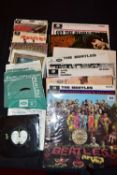 TWENTY SEVEN LPs, SINGLES AND EPs BY THE BEATLES and contributing artists ( full list available on
