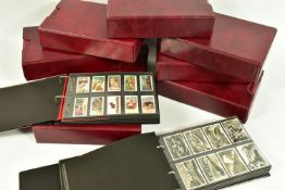 CIGARETTE CARDS, Nine Albums comprising a collection of complete and incomplete sets from W.A.& A.C.