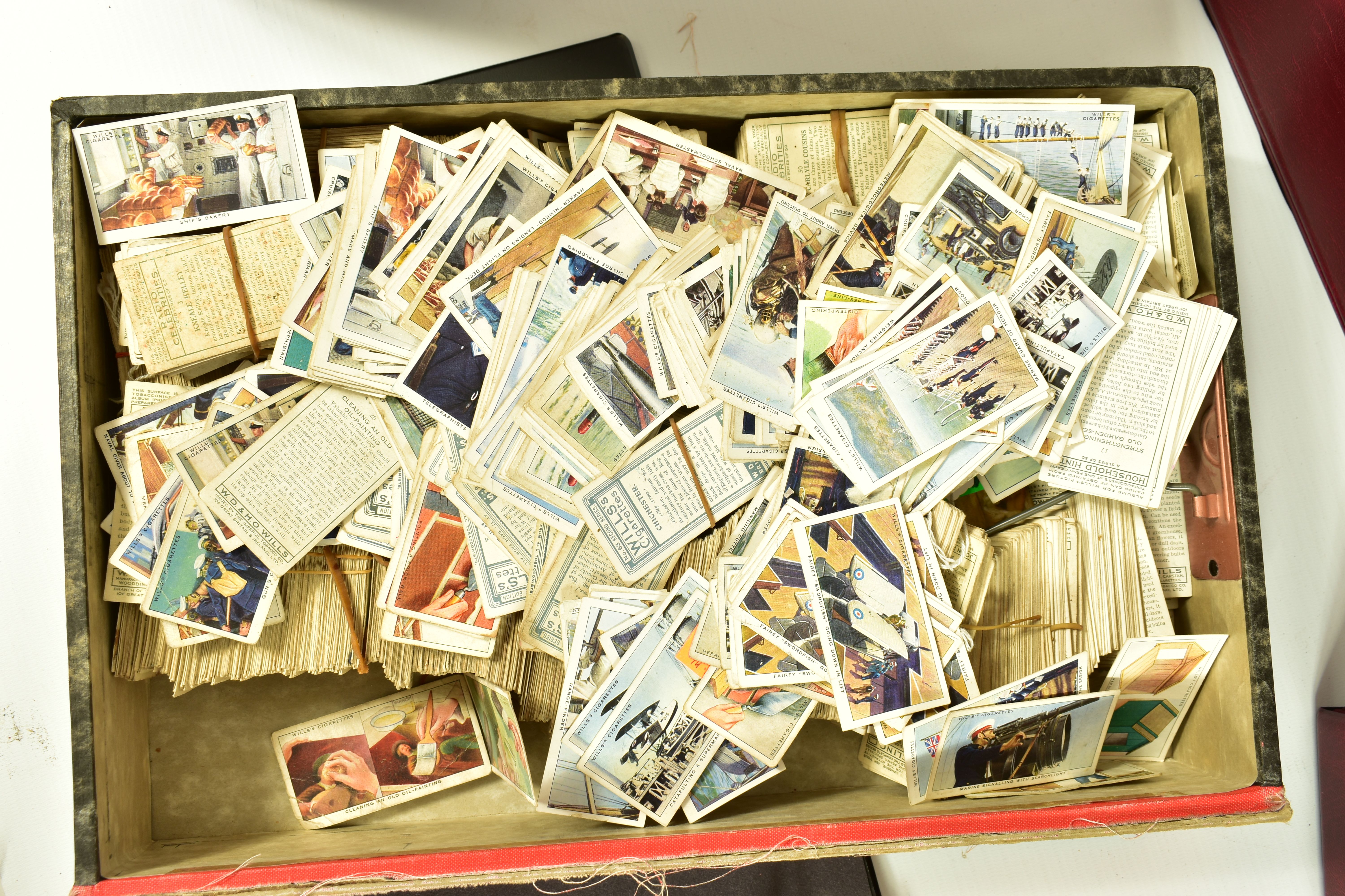 CIGARETTE CARDS, Six Albums and One Box comprising a collection of complete, incomplete sets, 'odds' - Image 3 of 7