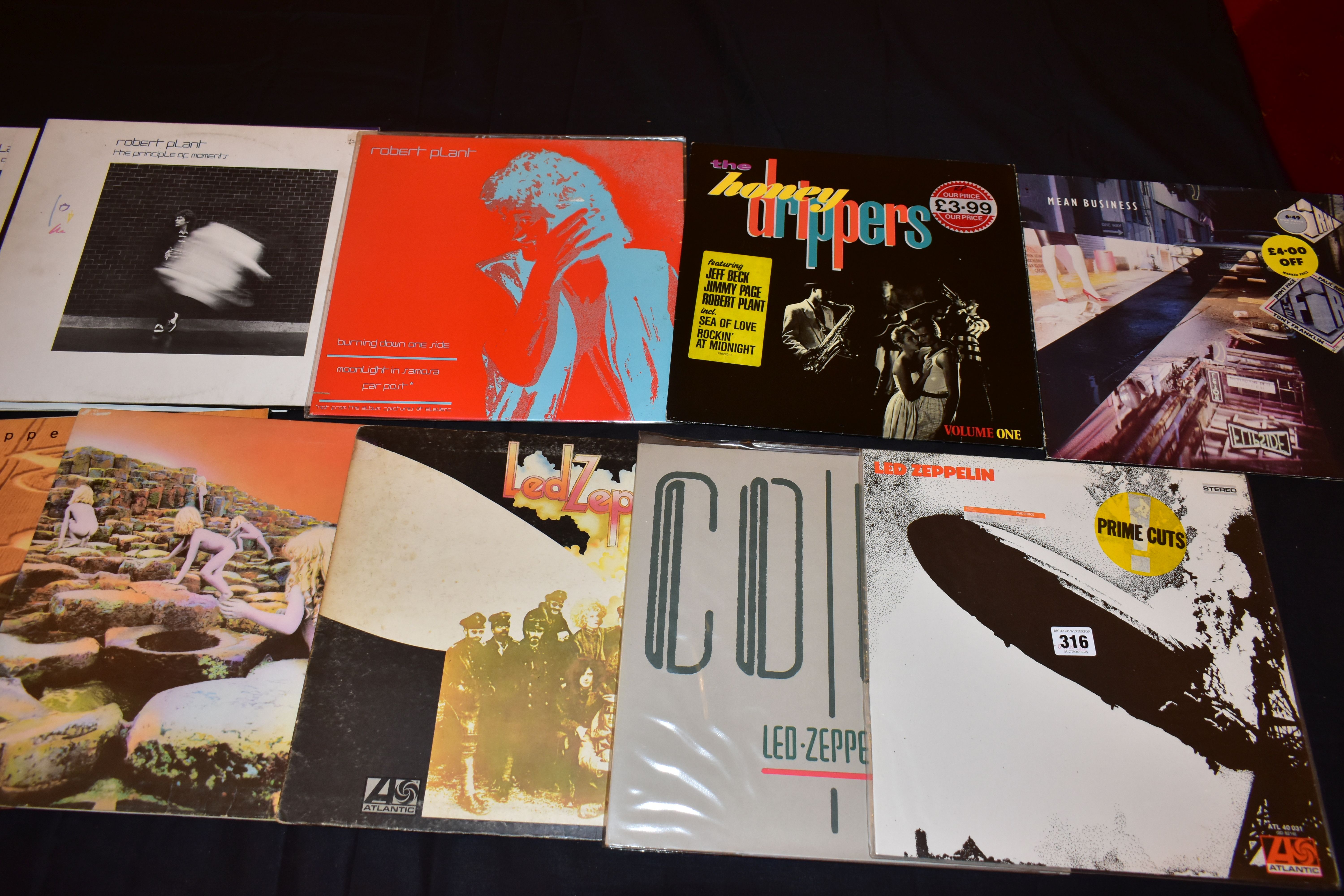 TWENTY ONE LPs AND 12in SINGLE BY LED ZEPPELIN and contributing artists, including reissues of Coda, - Image 2 of 4