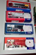 FOUR BOXED CORGI CLASSICS LIMITED EDITION 1:50 SCALE MODERN TRUCKS & HAULIERS OF RENOWN BULK