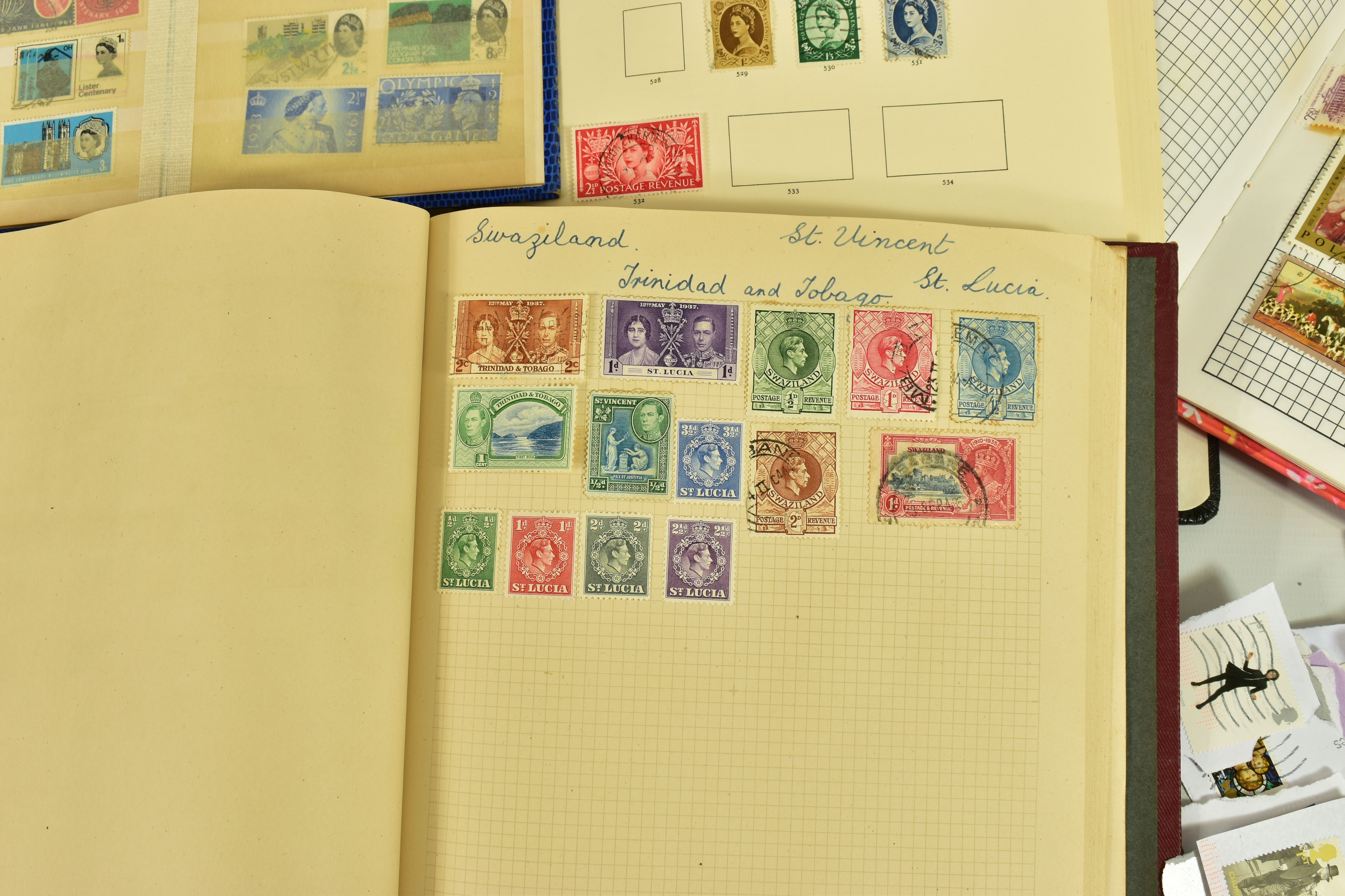 A RANGE OF FIRST DAY COVERS AND WORLDWIDE STAMPS, across a number of albums and loose in tins, the - Image 7 of 31