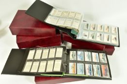 CIGARETTE CARDS, Six Albums comprising a collection of complete and incomplete sets from W.A. & A.C.