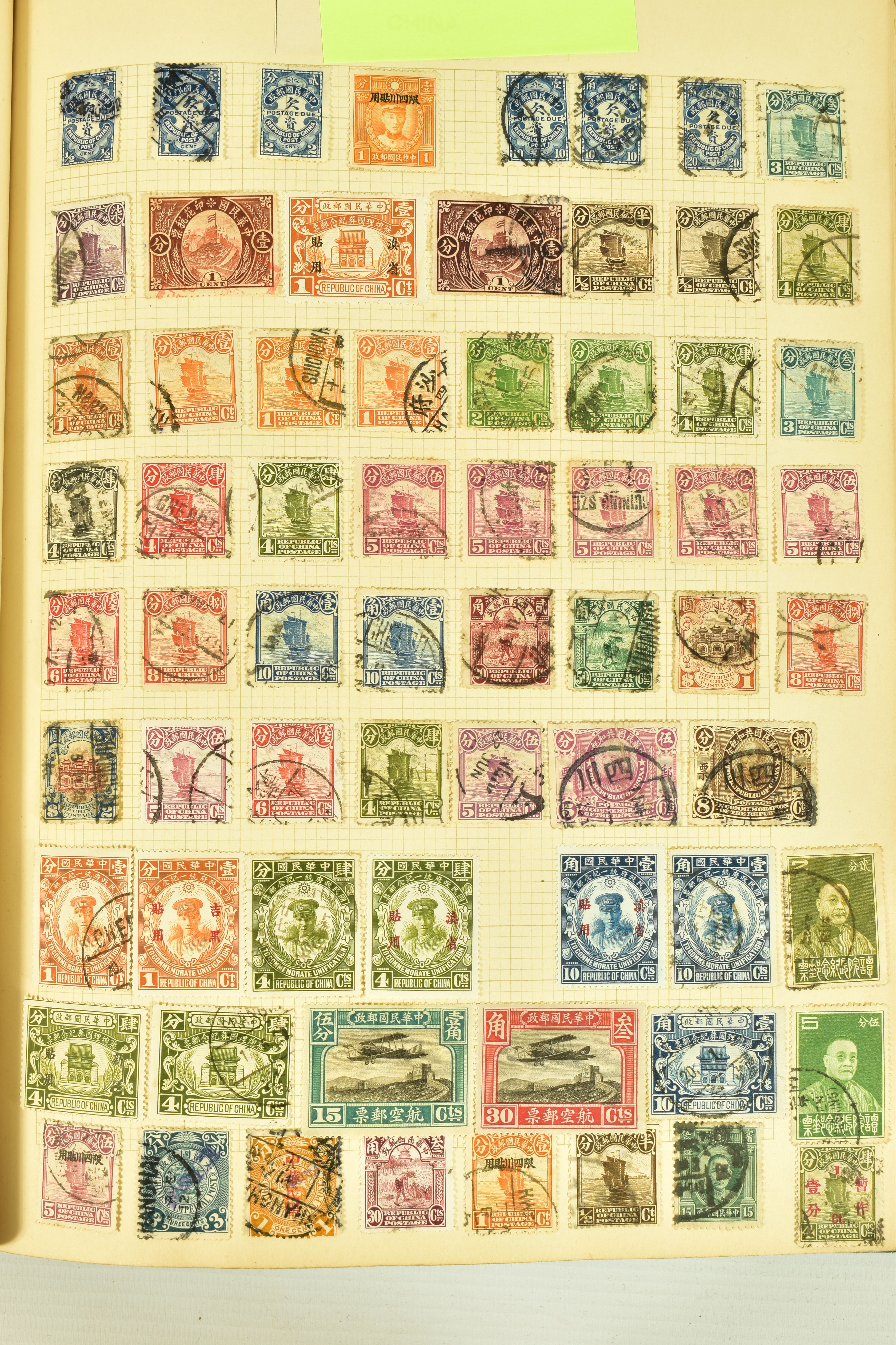 VALUABLE COLLECTION OF STAMPS IN TWO VOLUMES FORMED CIRCA 1930, the first album dedicated to GB - Image 2 of 7