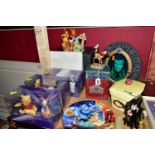 A GROUP OF DISNEY CHARACTER ITEMS, comprising a boxed Enesco Disney Traditions figure 'Wonder of