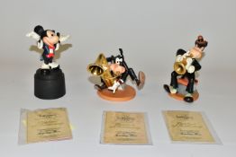 THREE BOXED WALT DISNEY CLASSICS COLLECTION FIGURES FROM WALT DISNEYS SYMPHONY HOUR, comprising '