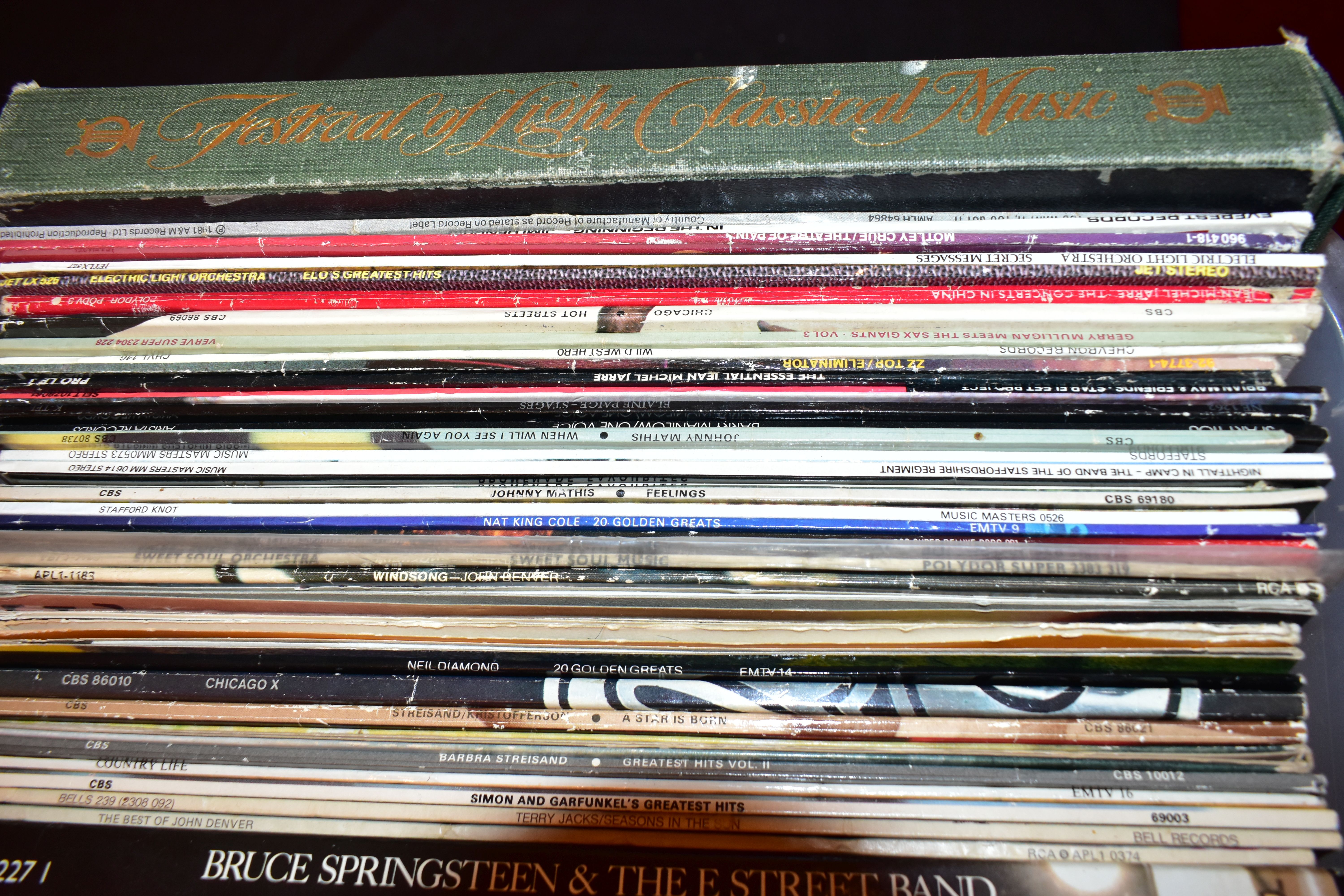 A TRAY CONTAINING SEVENTY NINE LPs AND 12in SINGLES including eighteen by Queen, five and a boxset - Image 4 of 4