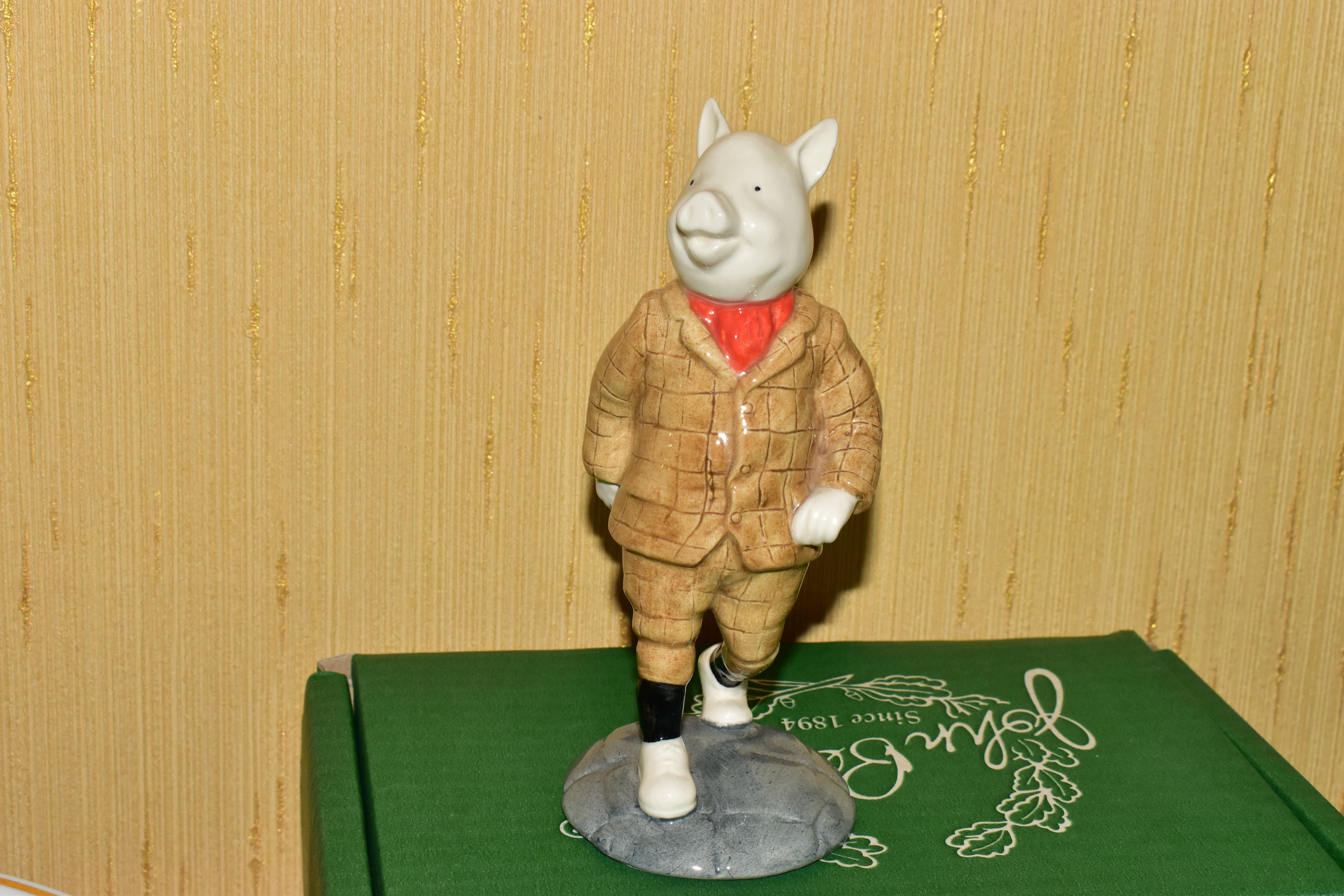 A PAIR OF BOXED ROYAL DOULTON BESWICK LIMITED EDITION RUPERT THE BEAR FIGURES, celebrating Ruperts - Image 4 of 5