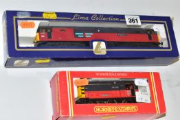 A BOXED LIMA COLLECTION OO GAUGE CLASS 47 LOCOMOTIVE, 'Responsive' No.47 565, R.E.S. red and black