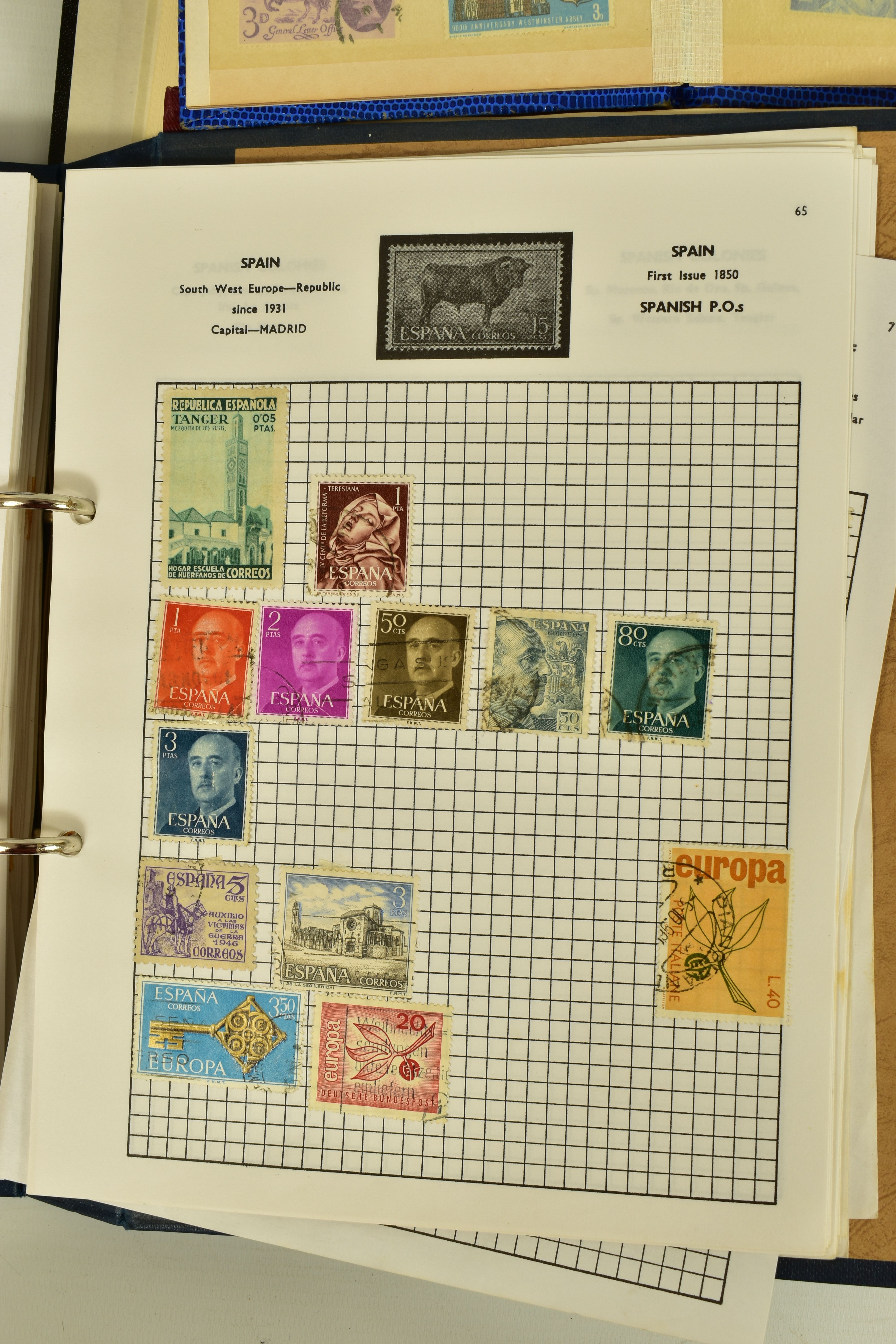 A RANGE OF FIRST DAY COVERS AND WORLDWIDE STAMPS, across a number of albums and loose in tins, the - Image 5 of 31