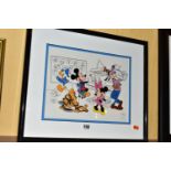 DISNEY ENTERPRISES INC, a limited edition sericel 'At the Studio with the Fabulous Five' (Mickey