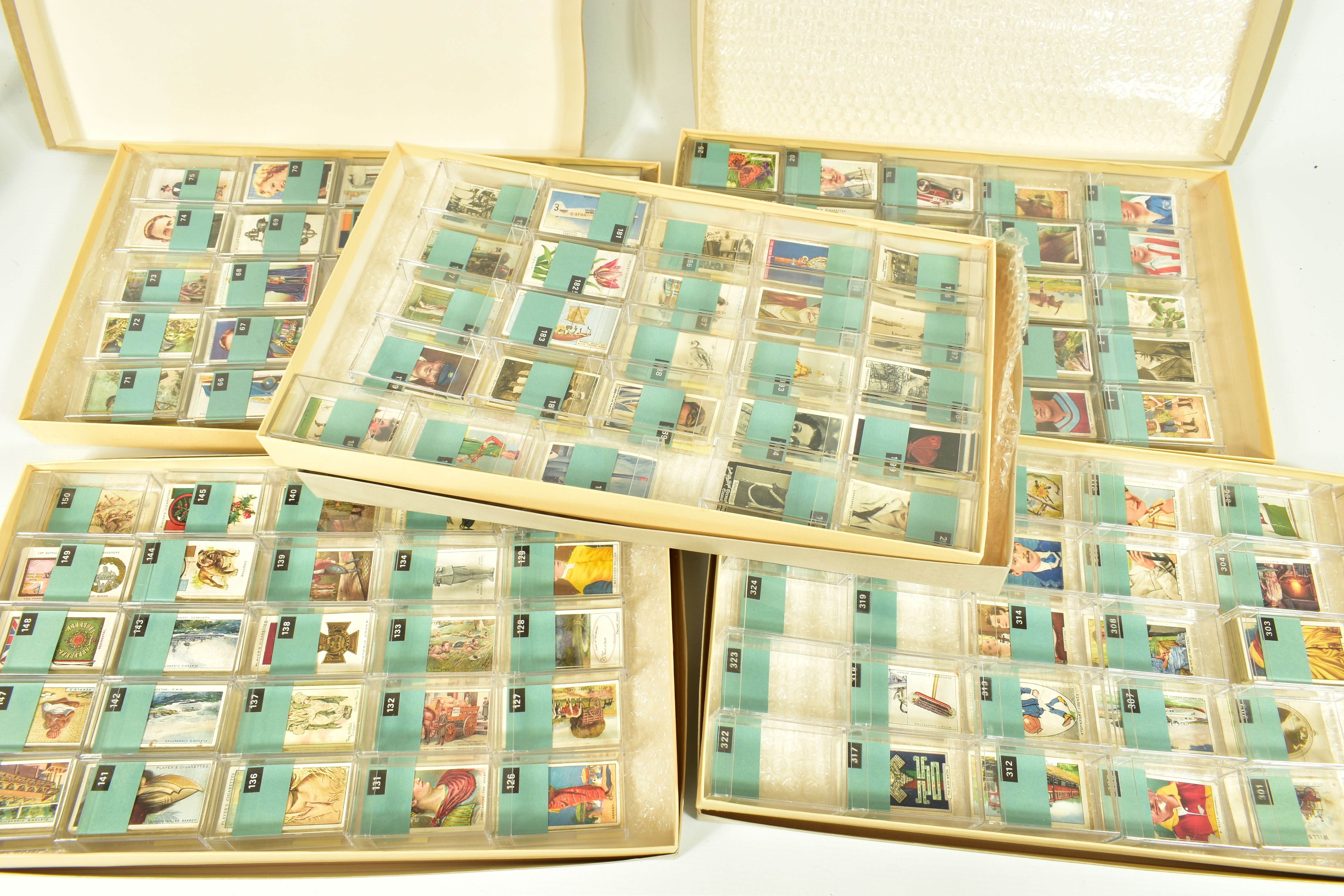CIGARETTE CARDS, one box containing approximately three hundred and seventeen incomplete sets in - Image 4 of 6
