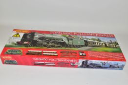 A BOXED HORNBY RAILWAYS OO GAUGE TORNADO PULLMAN EXPRESS TRAIN SET, No.R1169, comprising A1 class