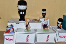 SIX BOXED WADE COLLECTABLE FIGURES, comprising three limited edition Fairies exclusively for Collect