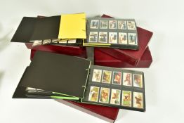 CIGARETTE CARDS, Six Albums comprising a collection of complete, incomplete sets and 'odds' from