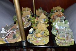 THIRTEEN LILLIPUT LANE SCULPTURES FROM THE COLLECTORS CLUB, with deeds where mentioned, comprising