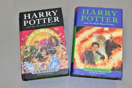 ROWLING; J.K, two Harry Potter 1st editions, Harry Potter and the Half-Blood Prince and Harry Potter