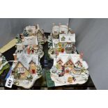 SIX LILLIPUT LANE SCULPTURES FROM CHRISTMAS COLLECTION, with deeds except where mentioned,