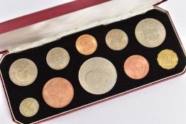 AN ELIZABETH II 1965 YEAR SET TO INCLUDE THE 1965 FULL GOLD SOVEREIGN (Slight edge knock 12 o'