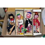 THREE BOXED PELHAM PUPPETS, SS Mitzi, SS Fritzi and SM MacBoozle, all appear complete and in