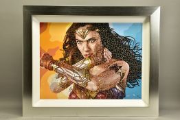 PAUL NORMANSELL (BRITISH 1978) 'THE TIME IS NOW' limited edition print of Gal Gadot as Wonder