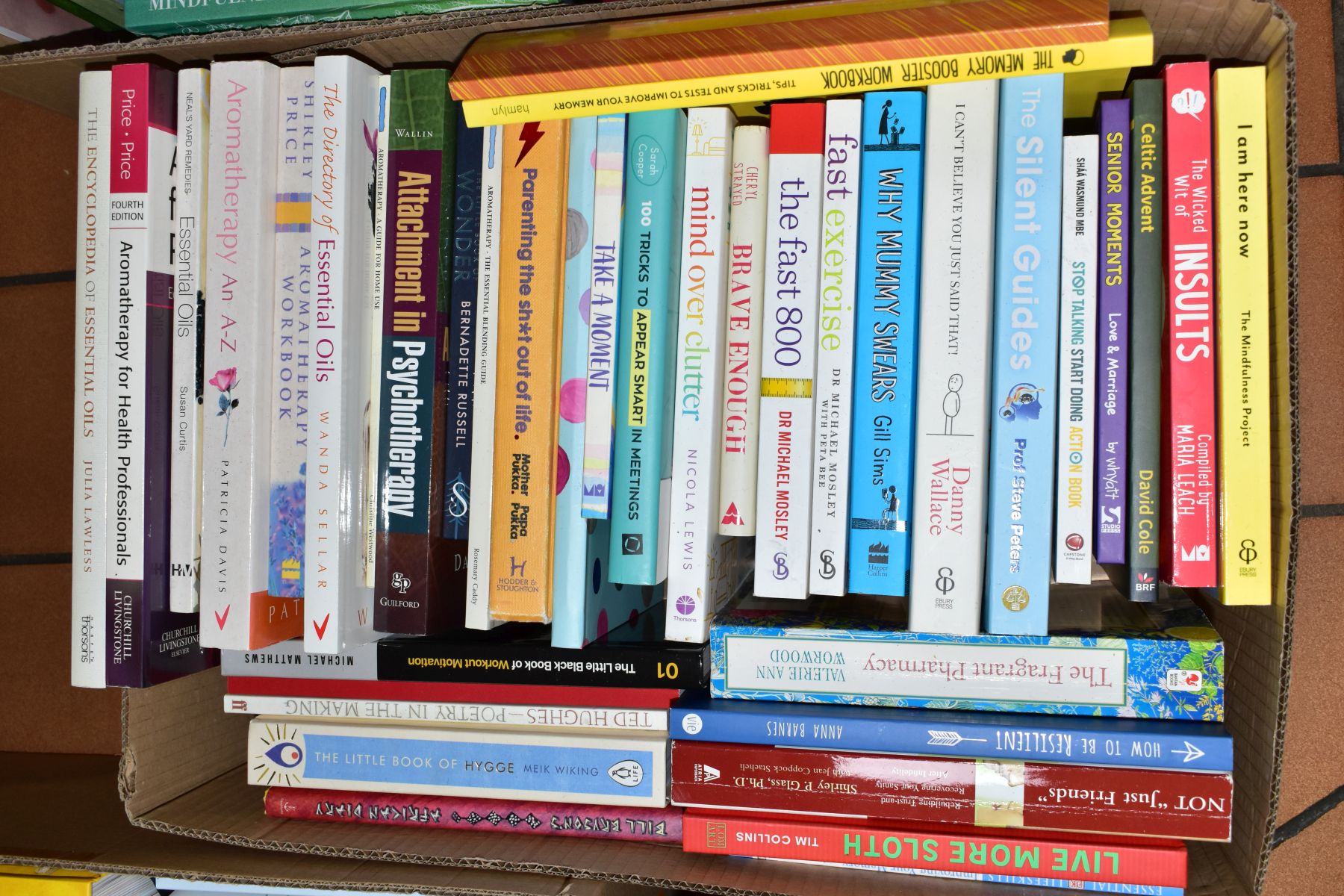 BOOKS, six boxes containing approximately 205 titles mostly concerning health, well-being, diet, - Image 3 of 7
