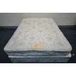 A HYPNOS 5FT DIVAN BED AND MATTRESS