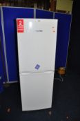 A MONTPELLIER GN271F FRIDGE FREEZER 153cm high ( PAT pass and working at 0 and -19 degrees)
