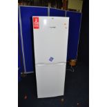 A MONTPELLIER GN271F FRIDGE FREEZER 153cm high ( PAT pass and working at 0 and -19 degrees)