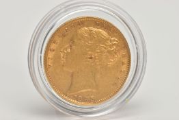 A QUEEN VICTORIA FULL GOLD SOVEREIGN COIN 1863 Die 6