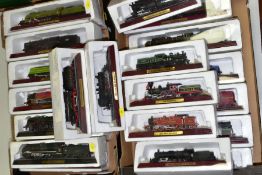 A QUANTITY OF BOXED ATLAS EDITIONS LOCOMOTIVE LEGENDS MODELS, all appear complete and look to have