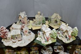 SIX LILLIPUT LANE SNOW COVERED SCULPTURES, with deeds except where mentioned, comprising of the