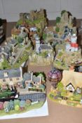 SEVEN LILLIPUT LANE SCULPTURES, with deeds where mentioned, comprising Where Peaceful Waters Flow