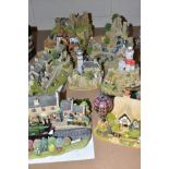 SEVEN LILLIPUT LANE SCULPTURES, with deeds where mentioned, comprising Where Peaceful Waters Flow