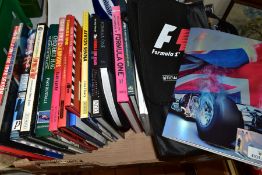 MOTOR RACING / F1 MEMORABILIA, thirteen hardback books include Formula 1 encyclopaedias featuring