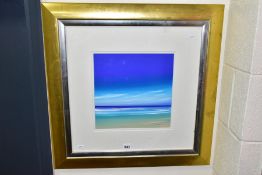 JONATHAN SHAW (BRITISH 1959), A COASTAL SEASCAPE, signed bottom right, oil on board, mounted