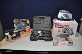 A COLLECTION OF BLACK AND DECKER TOOLS to include a Black and Decker Proline PL40, Black and
