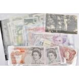 A QUANTITY OF BANK OF ENGLAND BANKNOTES TO INCLUDE: Some Consecutives with some Ink displacement