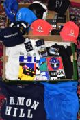 A QUANTITY OF FORMULA 1 RACING MEMORABILIA, to include assorted cased Williams Supporters Club