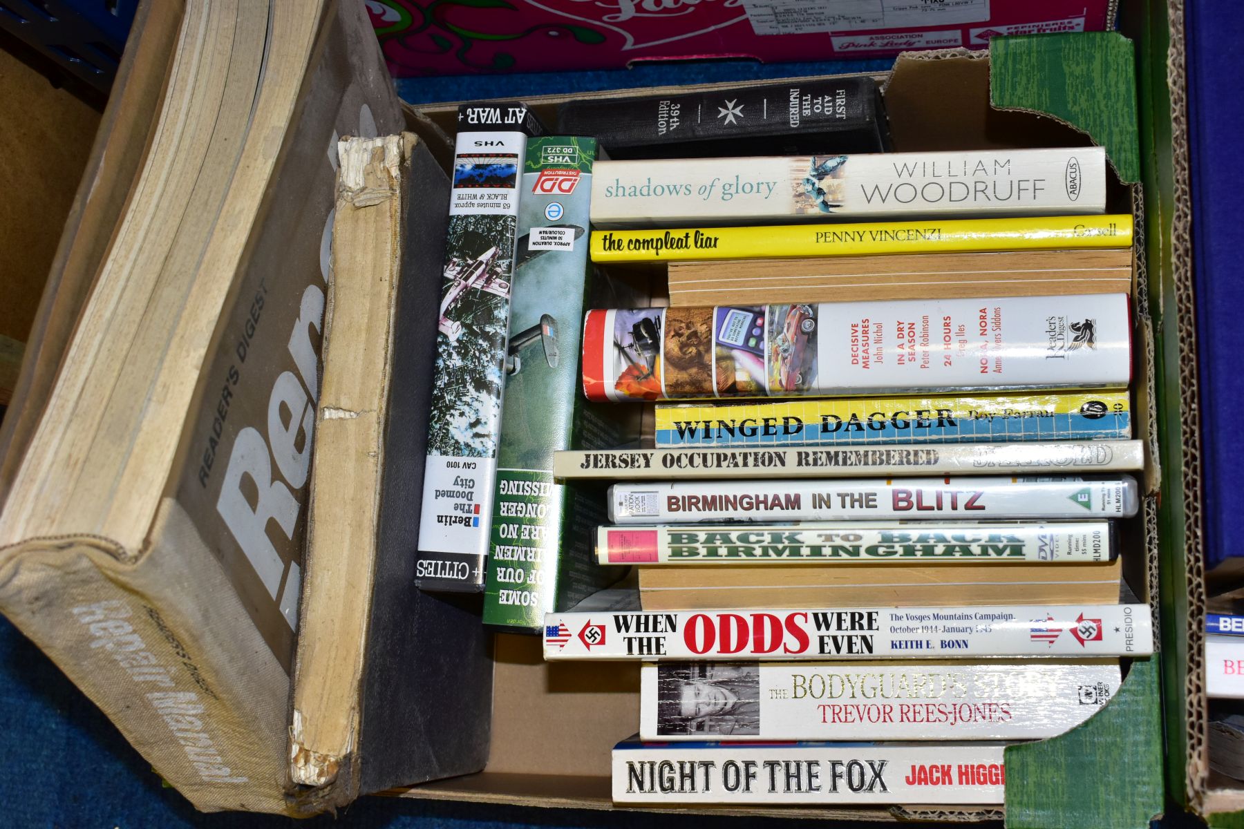 BOOKS, four boxes containing approximately 115 titles to include AA guides, history, gardening, - Image 3 of 5