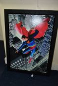 ALEX ROSS (AMERICAN CONTEMPORARY) 'SUPERMAN TWENTIETH CENTURY' signed limited edition print 118/