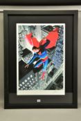 ALEX ROSS (AMERICAN CONTEMPORARY) 'SUPERMAN: TWENTIETH CENTURY' signed limited edition print, 132/