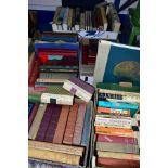 BOOKS, five boxes containing approximately ninety-three titles, several in large format, including