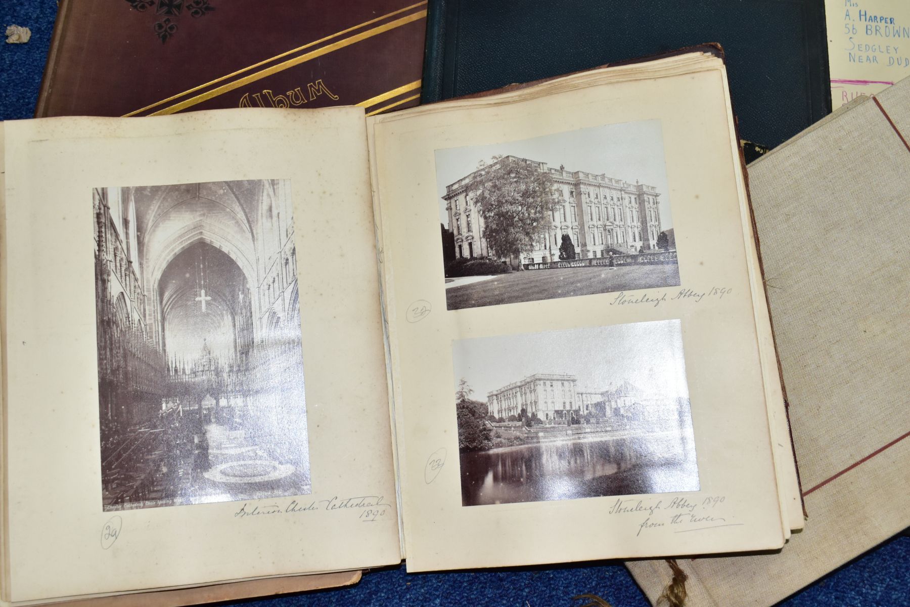 PHOTOGRAPHS, a large collection of late 19th and early 20th century photographs in nine albums and - Image 11 of 13